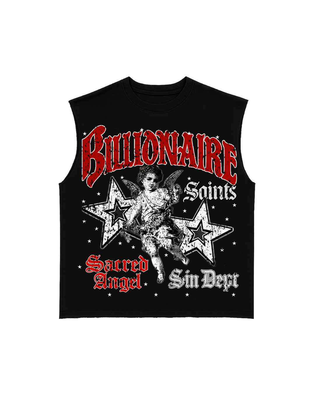Billionaire Saints Sacred Angel T Shirt